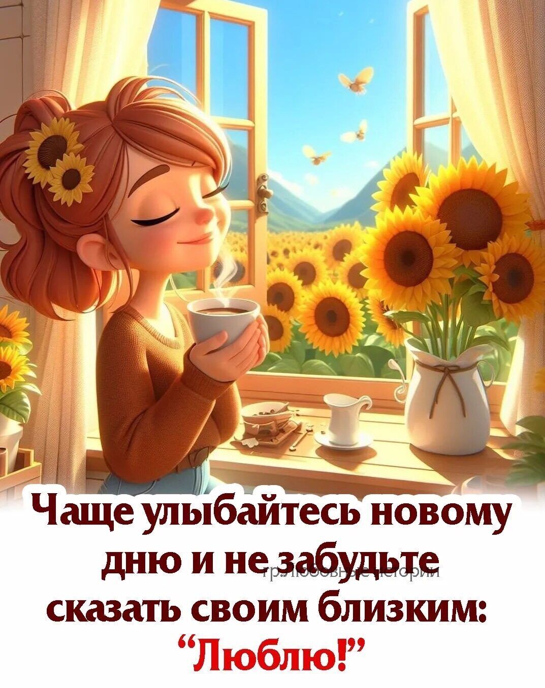 1 ЕР Чаще ульібайтесь новому дню и не забудьте сказать своим близким 66 Люблю