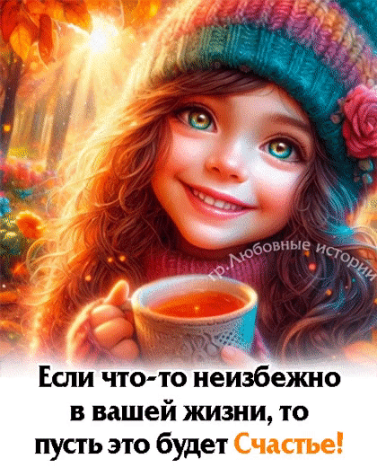 Если что то неизбежно в вашей жизни то пусть это будет Счастье