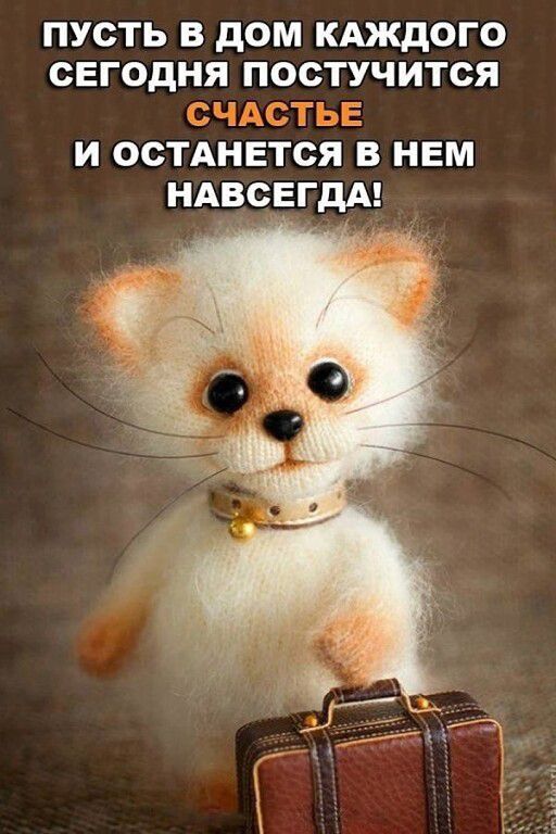 ПУСТЬ В ДОМ КАЖДОГО СЕГОДНЯ ПОСТУЧИТСЯ И ОСТАНЕТСЯ В НЕМ
