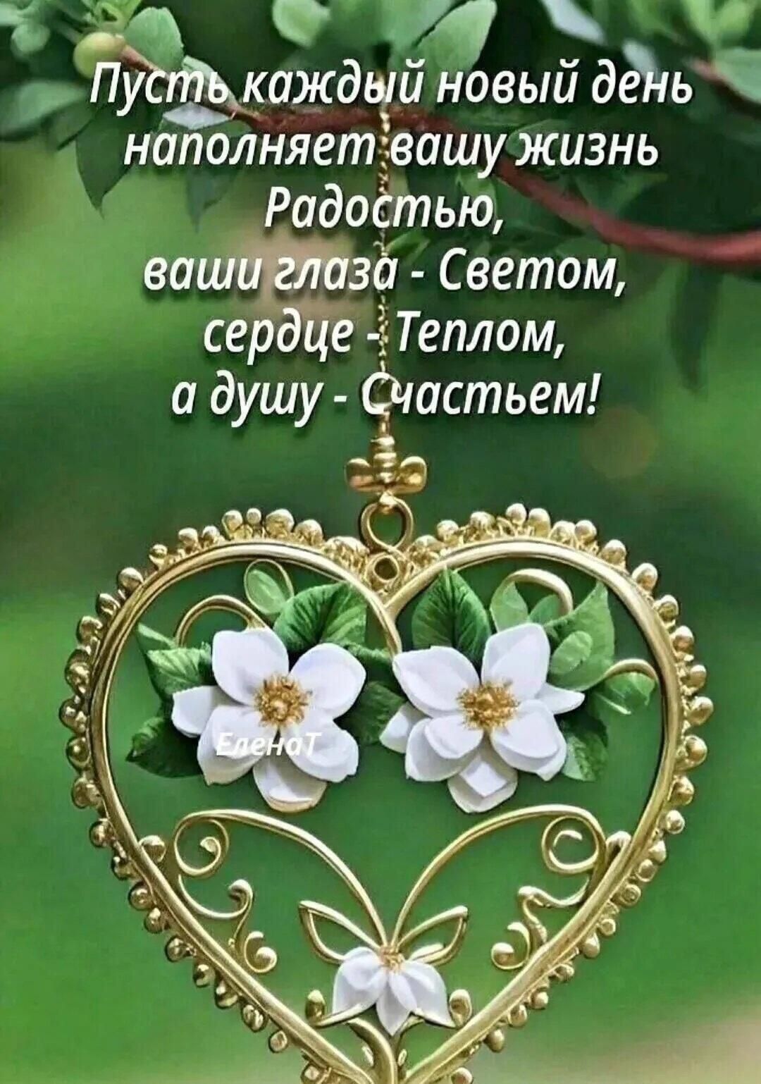 оььл с В Ъаі_ъдаждыи новый дёнь наполняетвашу жизнь Радоётью 60 й Светом се Теплом а душу шстьем