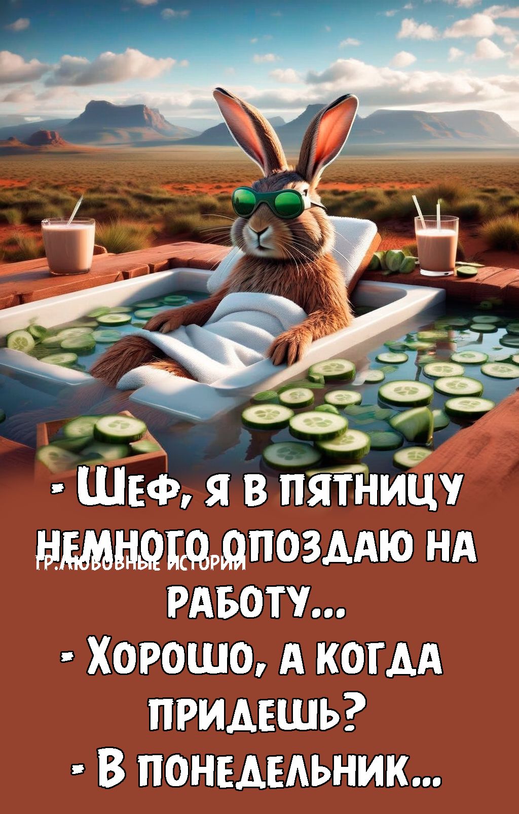 ПЯТНИ ОПОЗДАЮ НА РАБОТУ ФШШ ПРИДЕШЬ В ПОНЕДЕЛЬНИК ВЕ _и
