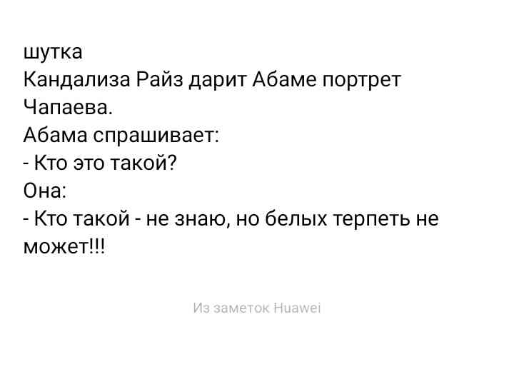 шутка Кандапиза Райз дарит Абаме портрет Чапаева Абама спрашивает Кто это такой Она Кто такой не знаю но белых терпеть не может