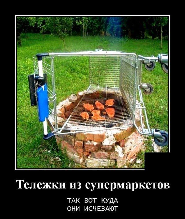 Тележки из супермаркетов ТАК ВОТ КУДА они ИСЧЕЗАЮТ