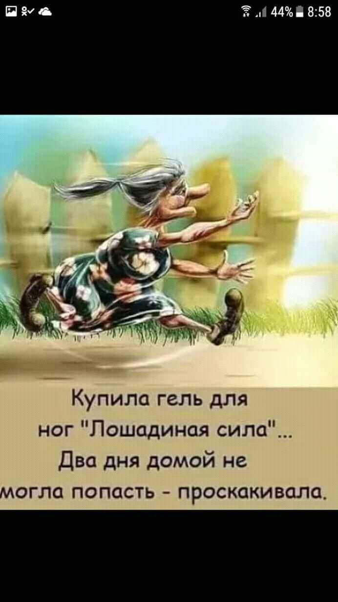 Ё 144Н 858 Купила гель для ног Лошадиная сила Два дня домой не могла попасть проскакивало