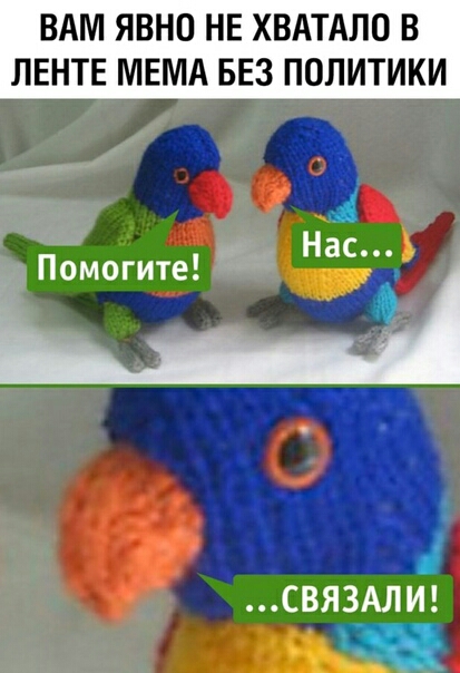 ВАМ ЯВНО НЕ ХВАТАЛО В ЛЕНТЕ МЕМА БЕЗ ПОЛИТИКИ