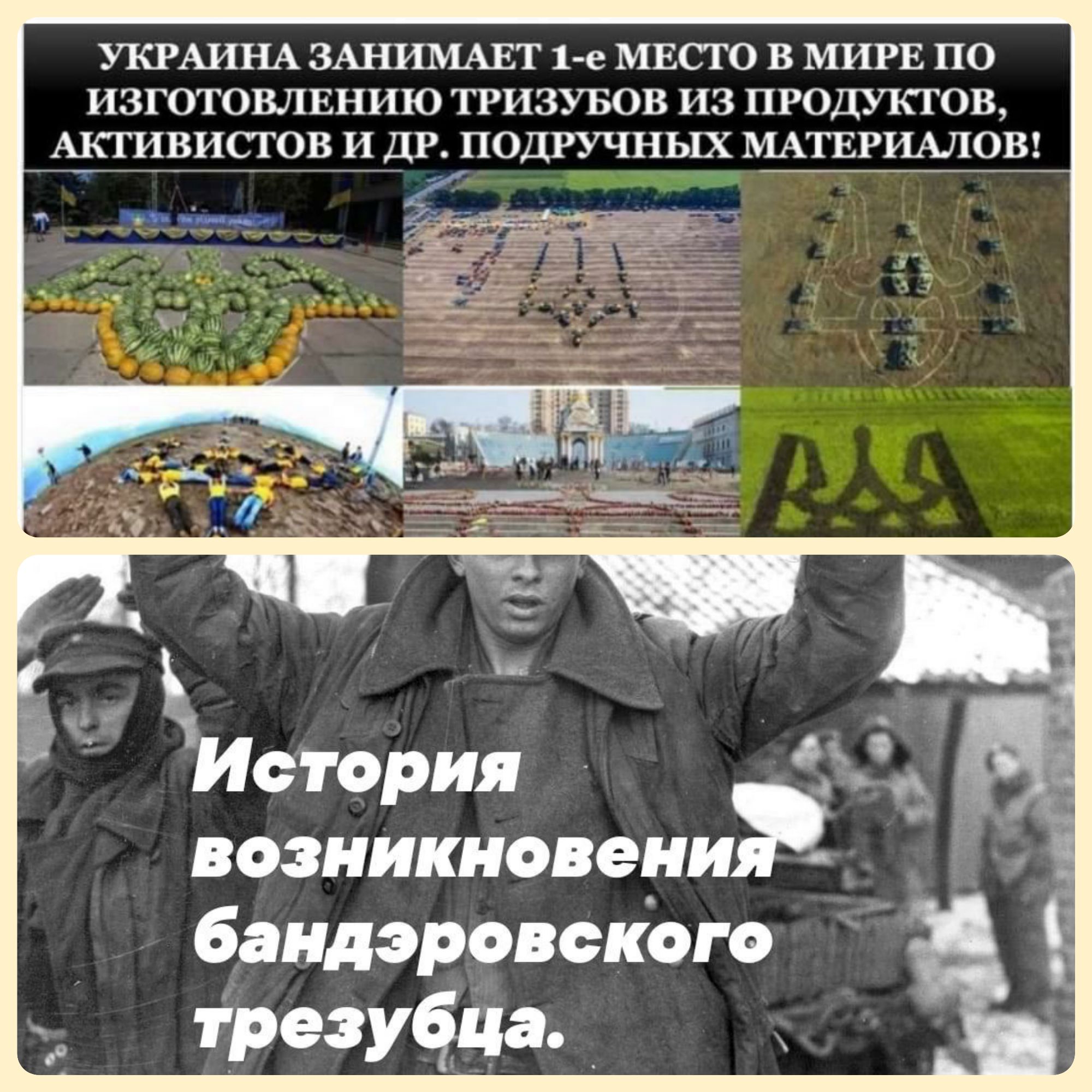 УКРАИНА змпш пгт 1 е мнсго мирг готовшнг ькш шчщу ш мливик 1015 и др пошэчнь имюв возникнсвеци баидэровского трезубца