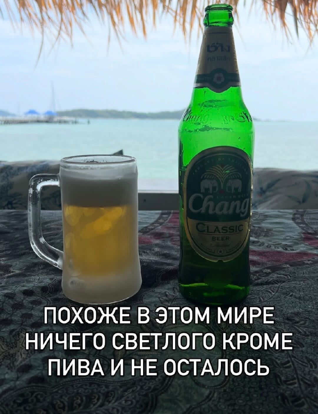 ПОХОЖЕ В ЭТОМ МИРЕ НИЧЕГО СВЕТЛОГО КРОМЕ ПИВА И НЕ ОСТАЛОСЬ