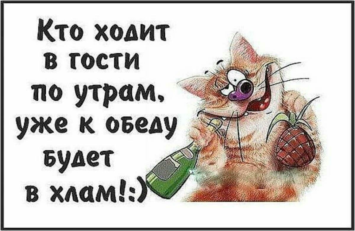 Кто ходит в гости по утрам уже к оведу Будет в мам