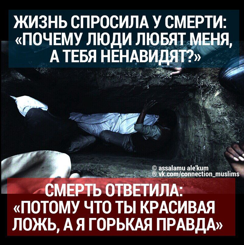 ЖИЗНЬ СПРОСИЛА У СМЕРТИ ПОЧЕМУ ЛЮДИ ЛЮБЯТЬЁН АТЕБЯ нвндви 531 шшщтшіітз т ПОТОМУ ЧТО ТЫ КРАСЙВАЯ ЛОЖЬ АЯ ГОРЬКАЯ ПРАВДА