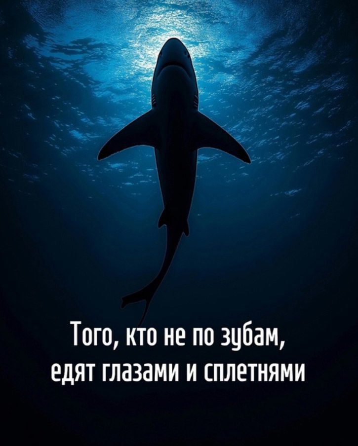 Того, кто не по зубам, едят глазами и сплетнями