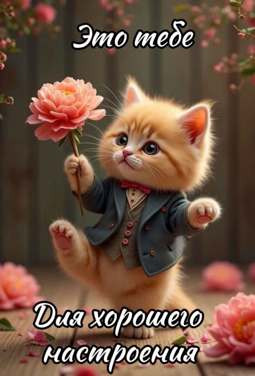Это тебе
Для хорошего настроения