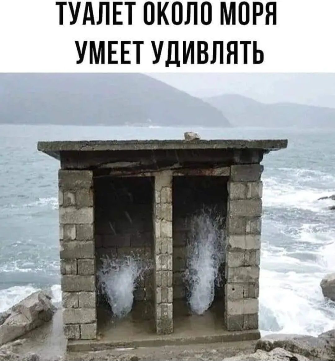 ТУАЛЕТ ОКПЛП МОРЯ УМЕЕТ УДИВЛЯТЬ