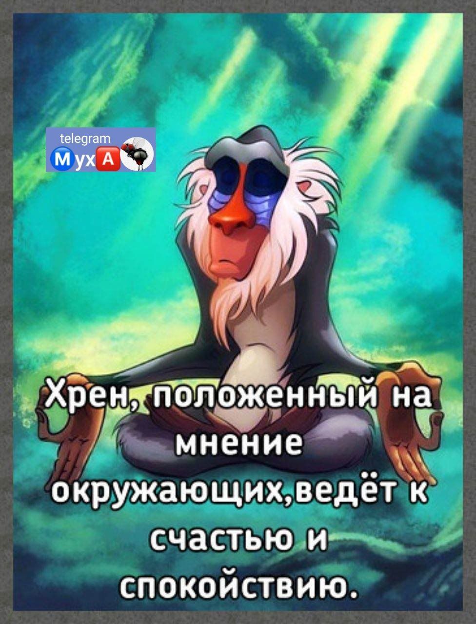 Хренцпрложенныи на т ммие окружающихведет к счастью и7 спокойствию