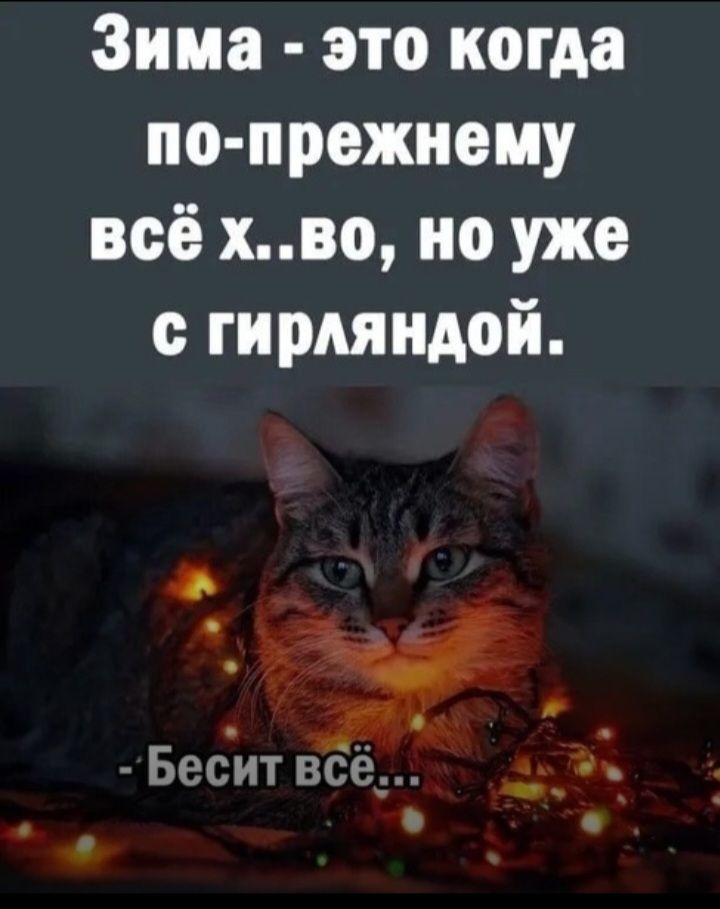 Зима это когда по прежиеиу всё хво но уже гирмндой О Бесит все_ ___ дд