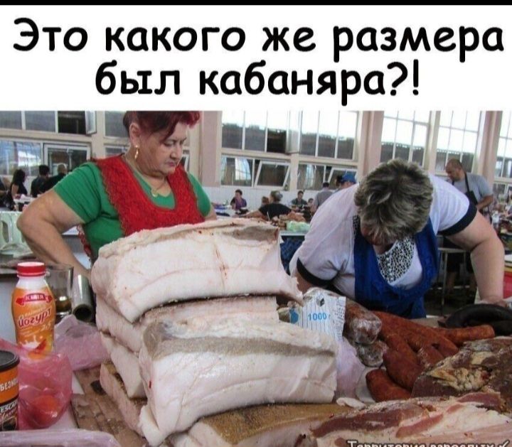 Это какого же размера был кабаняра