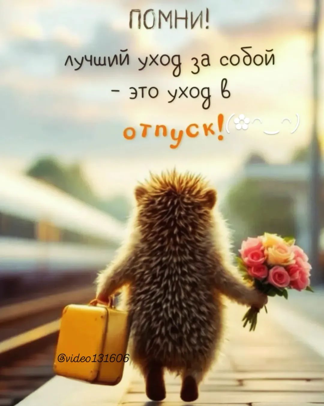 Помни! лучший уход за собой - это уход в отпуск!
