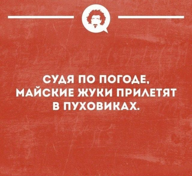 сум по ПОГОАЕ МАЙСКИЕ жуки придвтят в пуховики