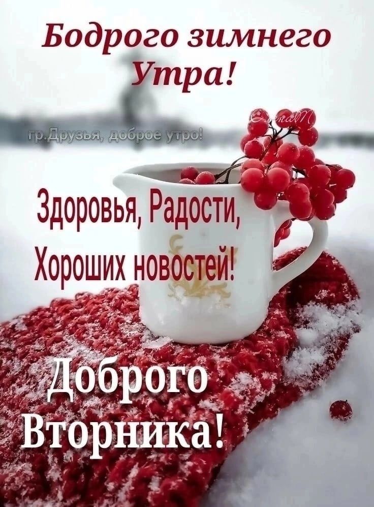 Бодрого зимнего тра гда к 3доровьяЯРадости Хороших овощей