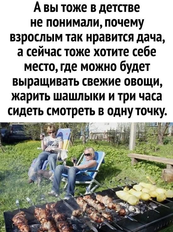 А вы тоже в детстве не понимали почему взрослым так нравится дача а сейчас тоже хотите себе место где можно будет выращивать свежие овощи жарить шашлыки и три часа сидеть смотреть в одну точку