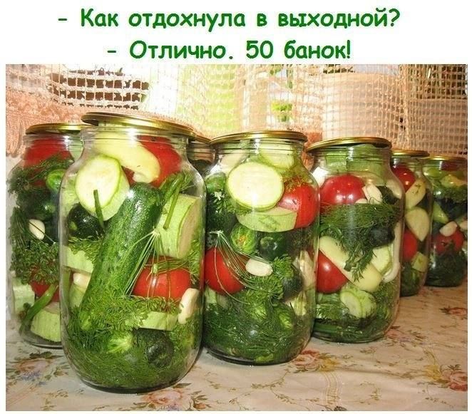 7 Как отдохнула в выходной Отлично 50 банок аг