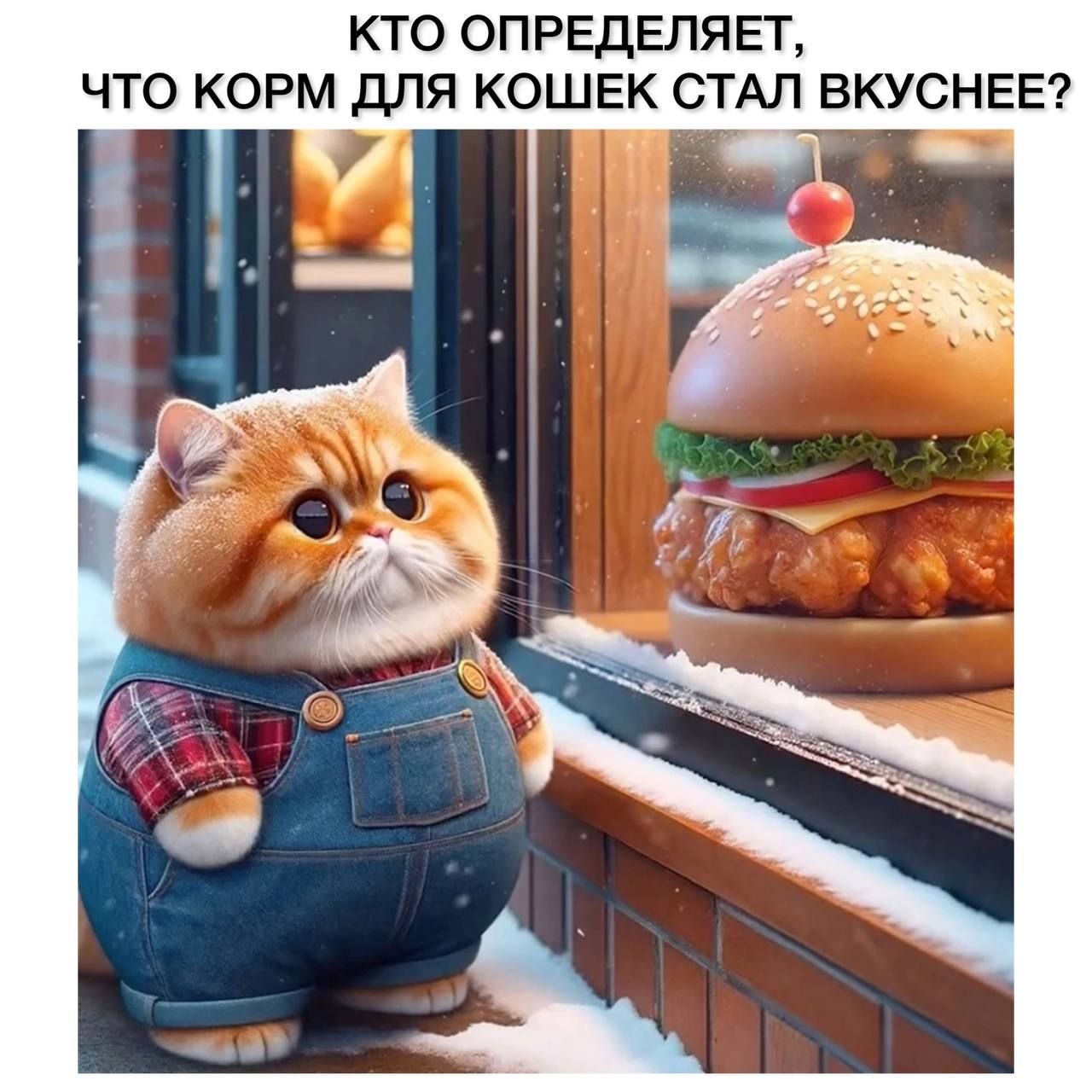 КТО ОПРЕДЕЛЯЕТ ЧТО КОРМ дЛЯ КОШЕК СТАЛ ВКУСНЕЕ