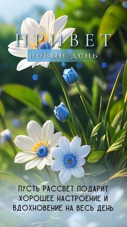 ХОРОШЕЕ НАСТРОЕНИЕ И ВДОХНОВЕНИЕ НА ВЕСЬ ДЕНЬ