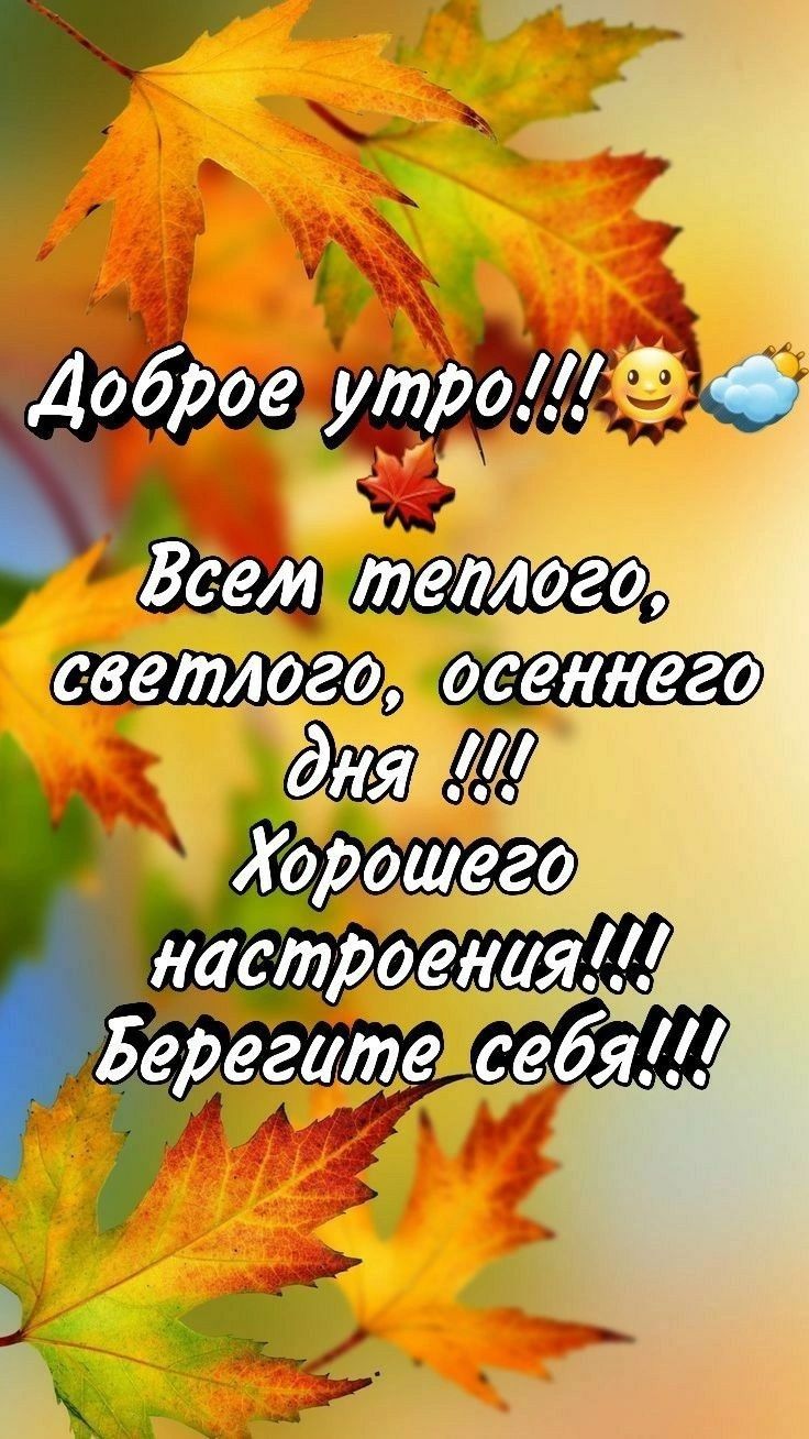 ч Доброе 1 вго оЕ светлогомосеннего