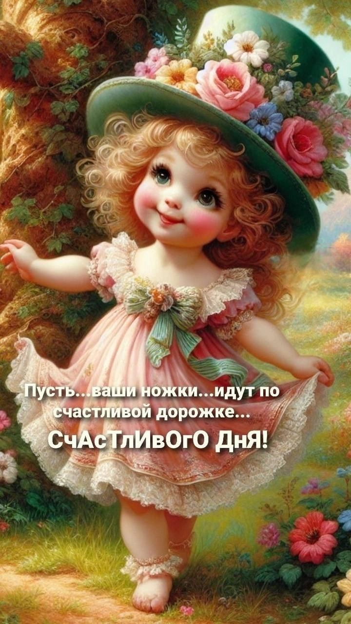 Пусть... ваши ножки... идут по счастливой дорожке... СчаСТлИвОгО ДнЯ!