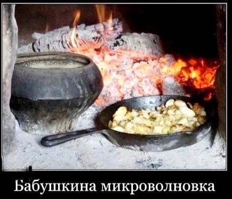 Бабушкина микроволновка