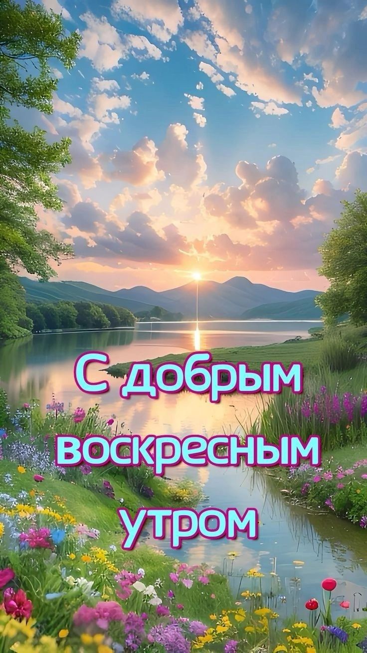 С добрым воскресным утром