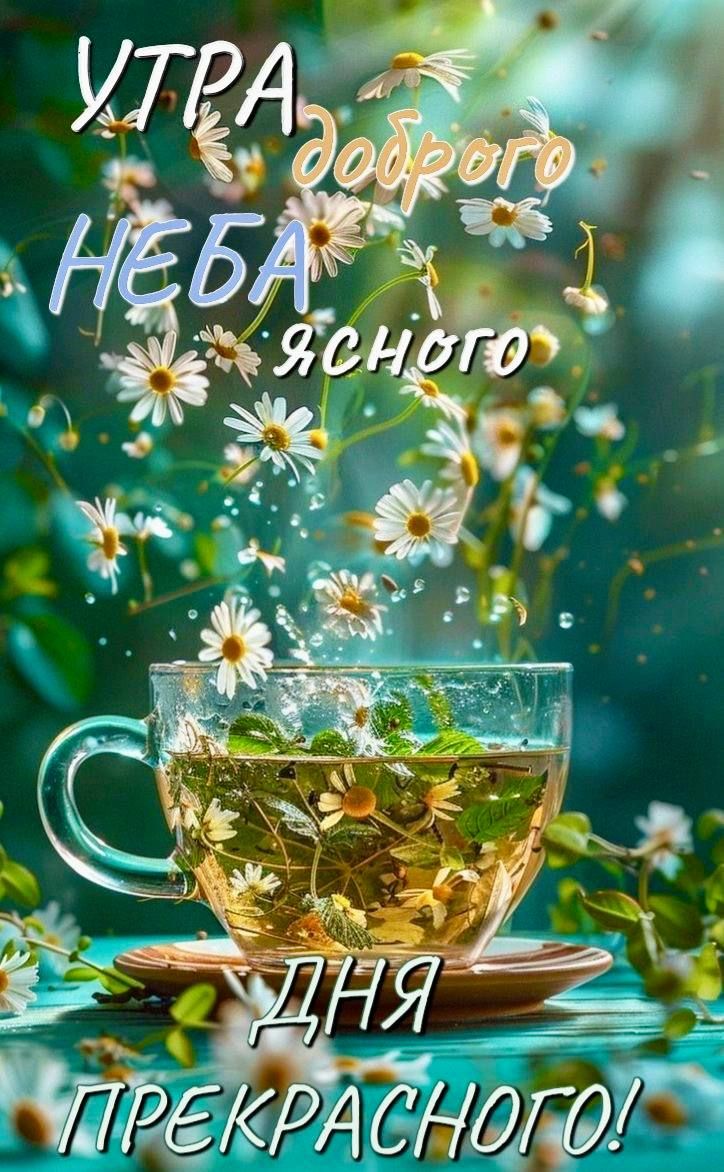 УТРА доброго НЕБА ясного ДНЯ ПРЕКРАСНОГО!
