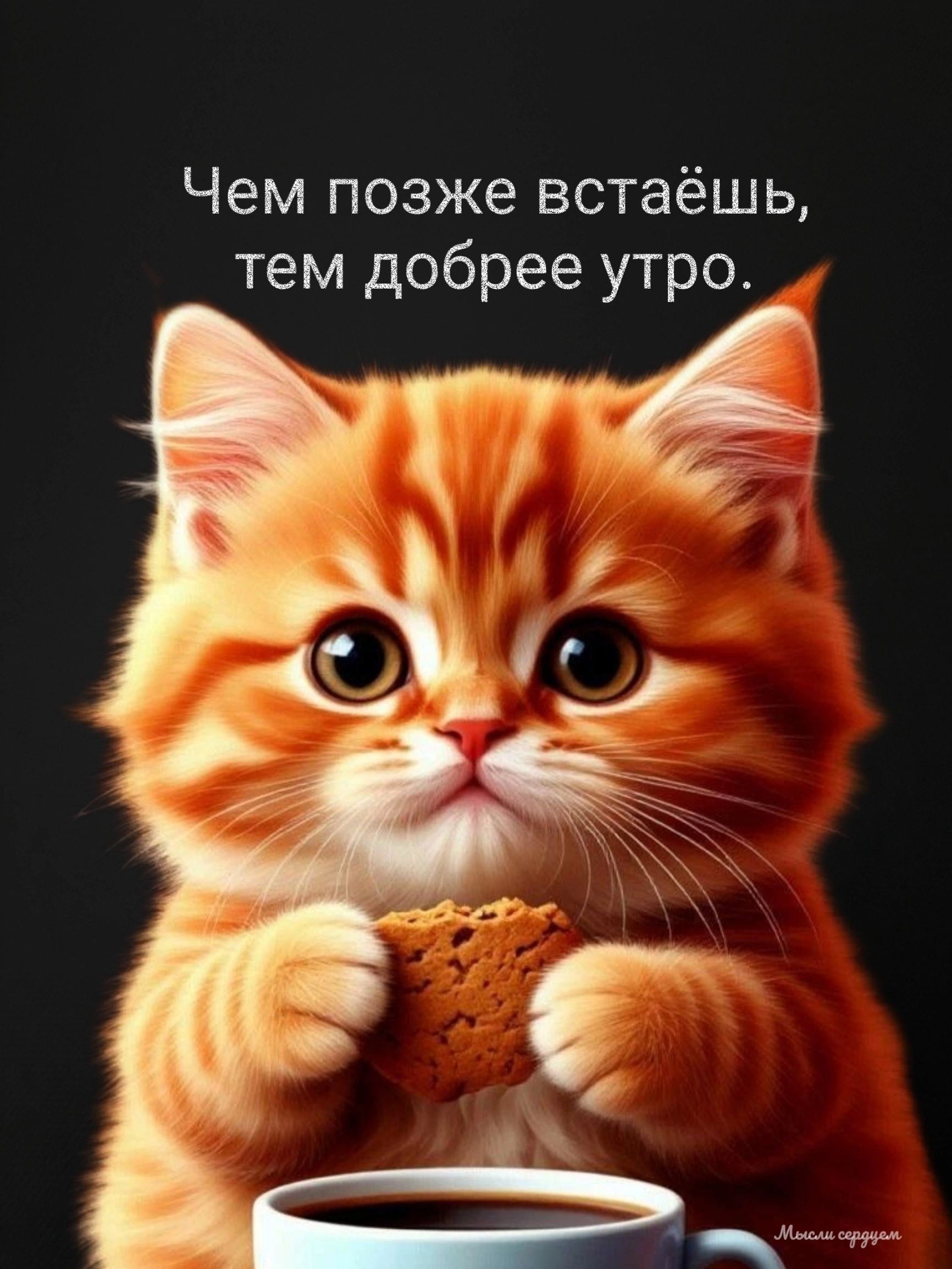 Чем позже встаёшь, тем добрее утро.