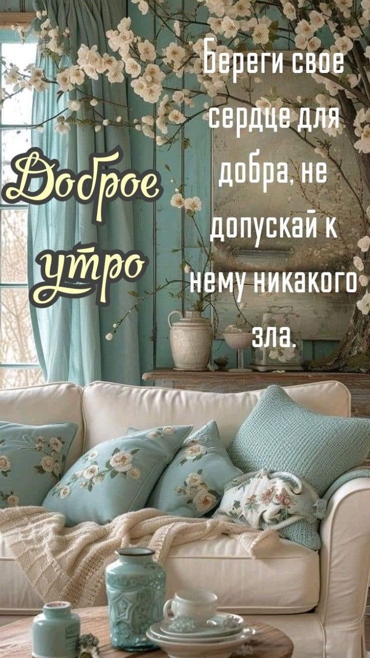 Береги свое сердце для добра, не допускай к нему никакого зла.