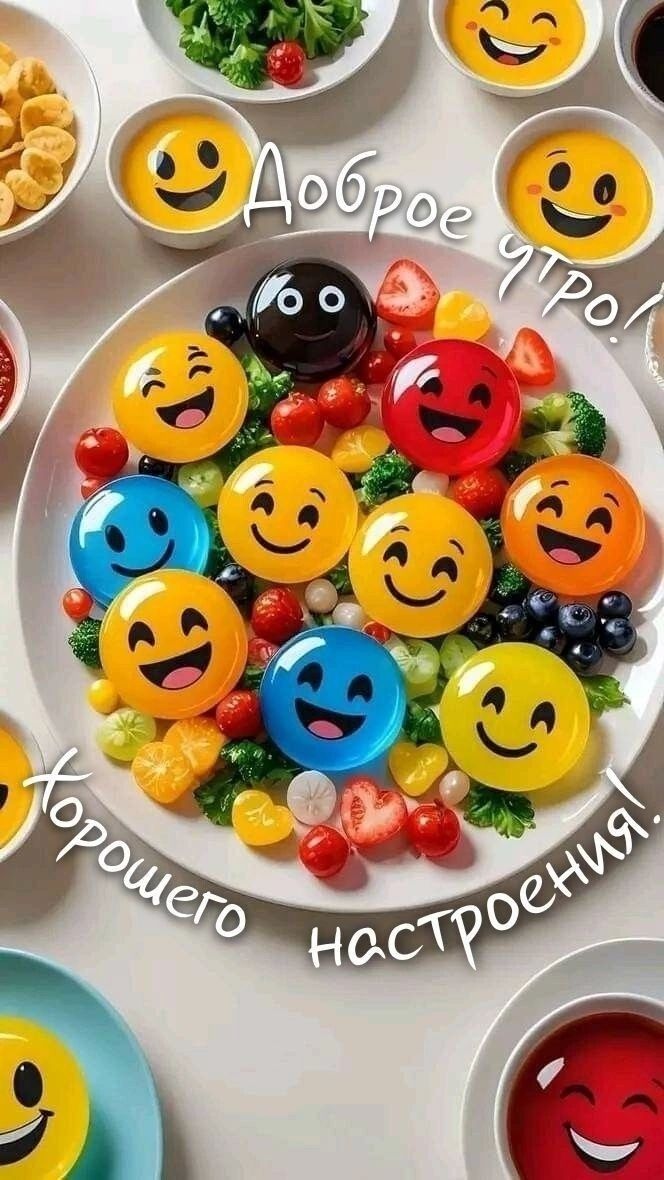 Доброе утро! Хорошего настроения!