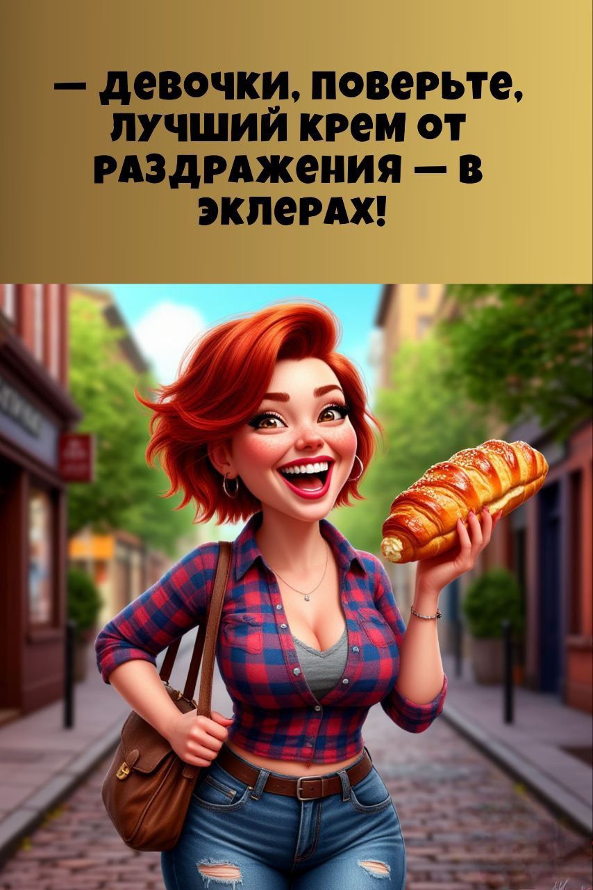 — девочки, поверьте, лучший крем от раздражения — в эклерках!