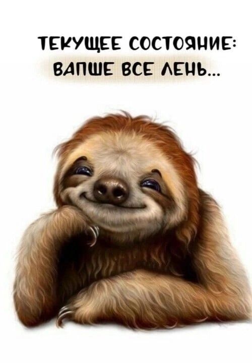 ТЕКУЩЕЕ СОСТОЯНИЕ: ВАПШЕ ВСЕ ЛЕНЬ...