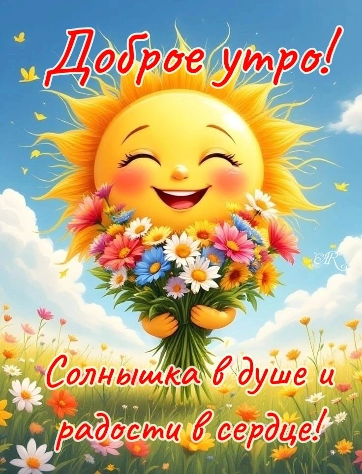 Доброе утро! Солнышка в душе и радости в сердце!