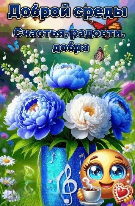Доброй среды
Счастья, радости, добра