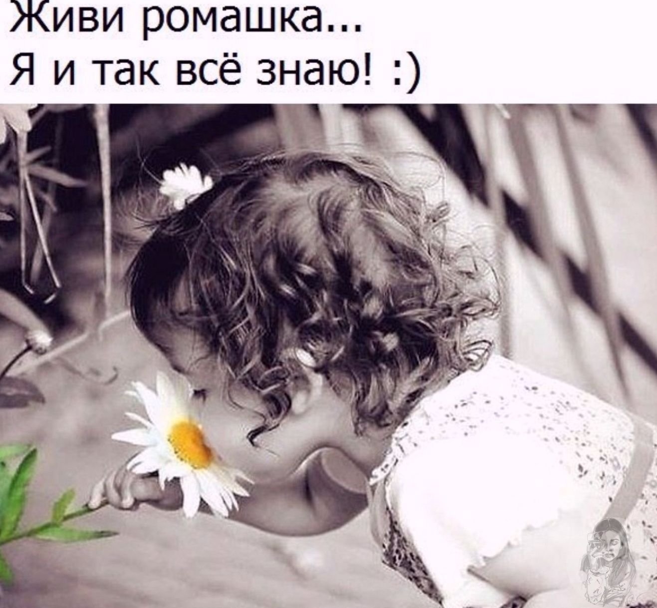 Живи ромашка... Я и так всё знаю! :)