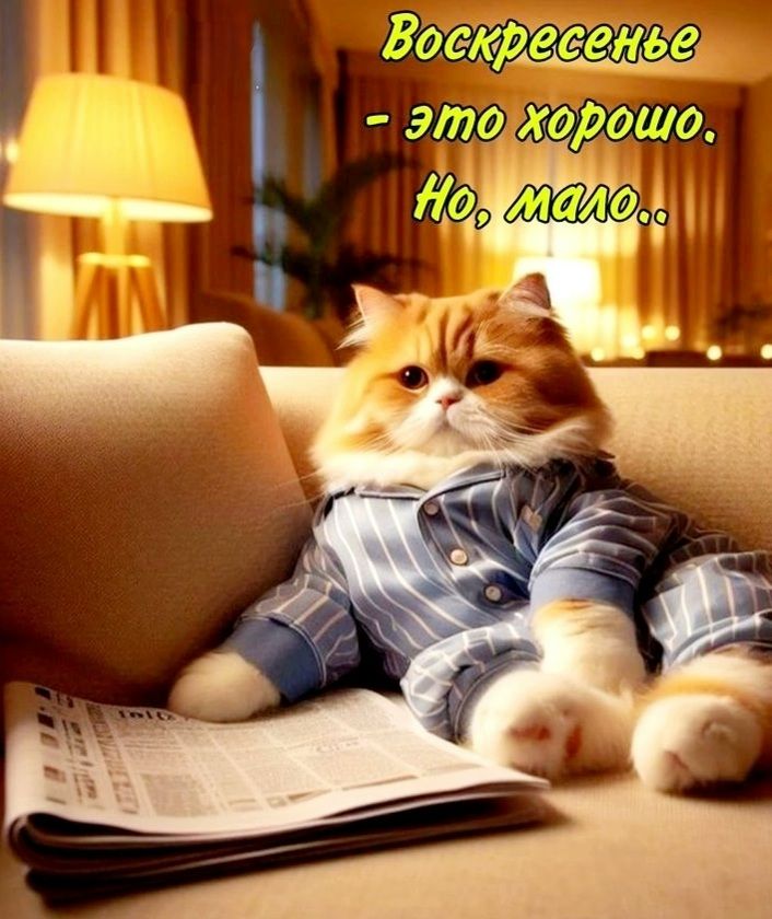 Воскресенье - это хорошо. Но, мало..