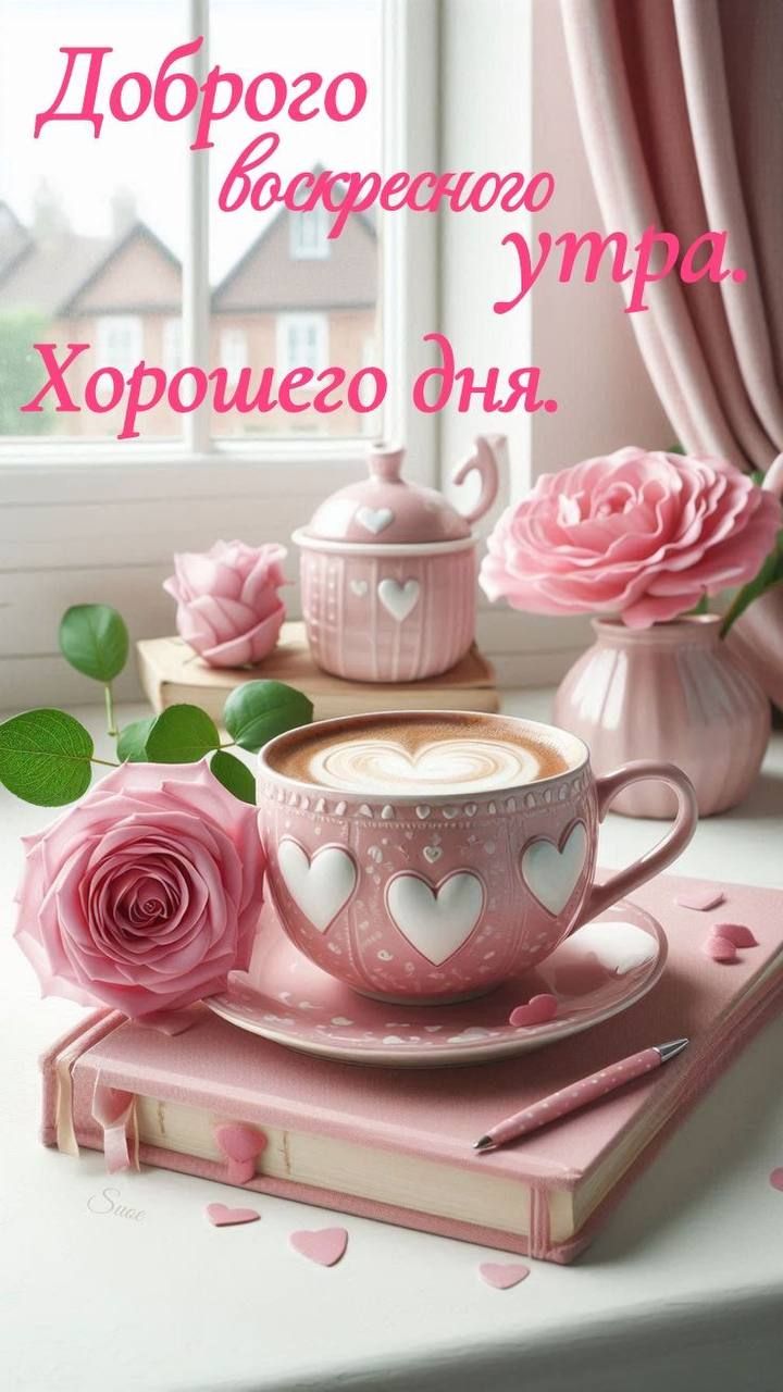 Доброго воскресного утра. Хорошего дня.