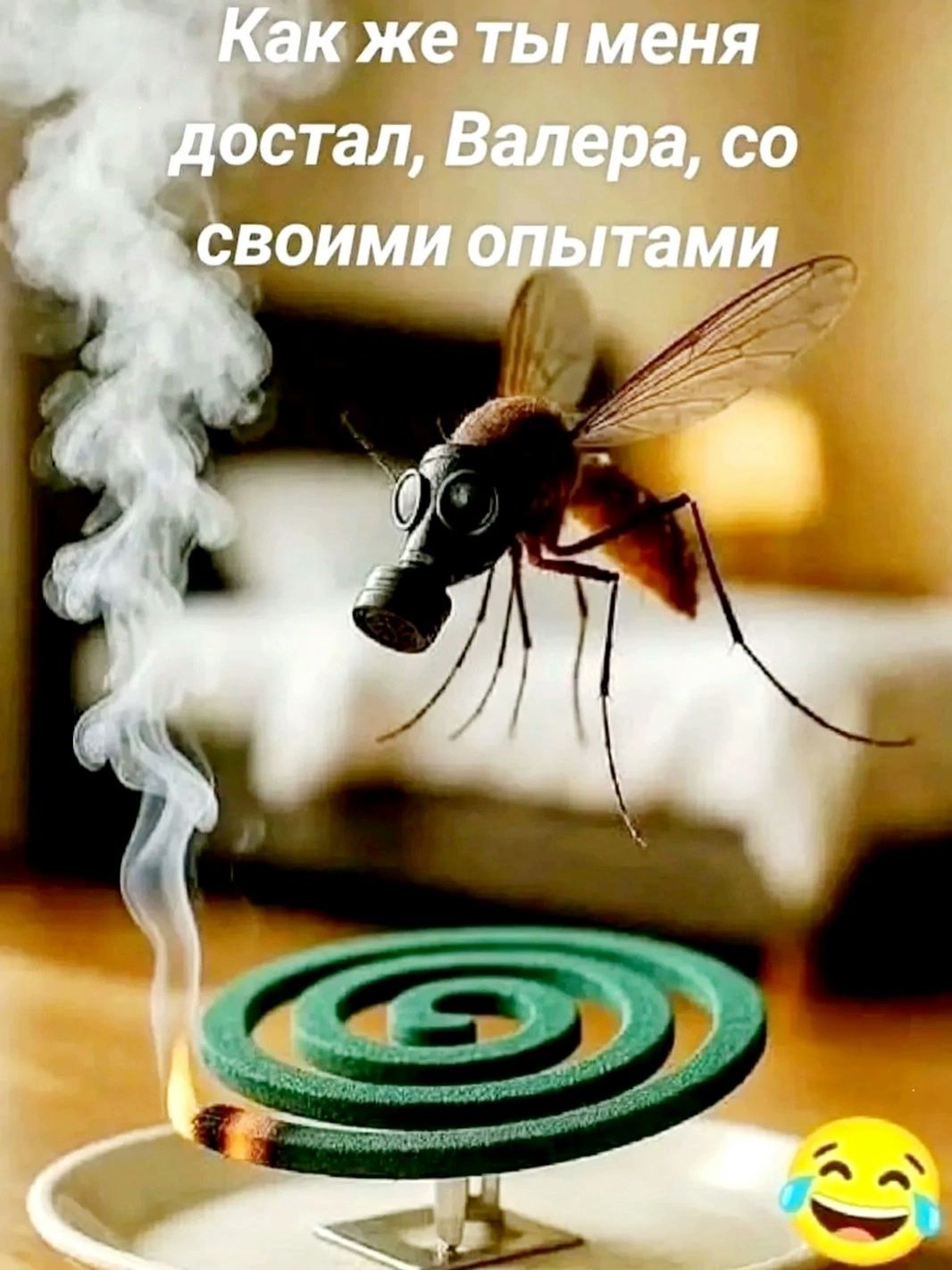 Как же ты меня достал, Валера, со своими опытами