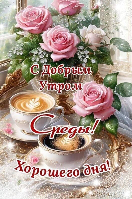 С Добрым Утром Середы! Хорошего дня!