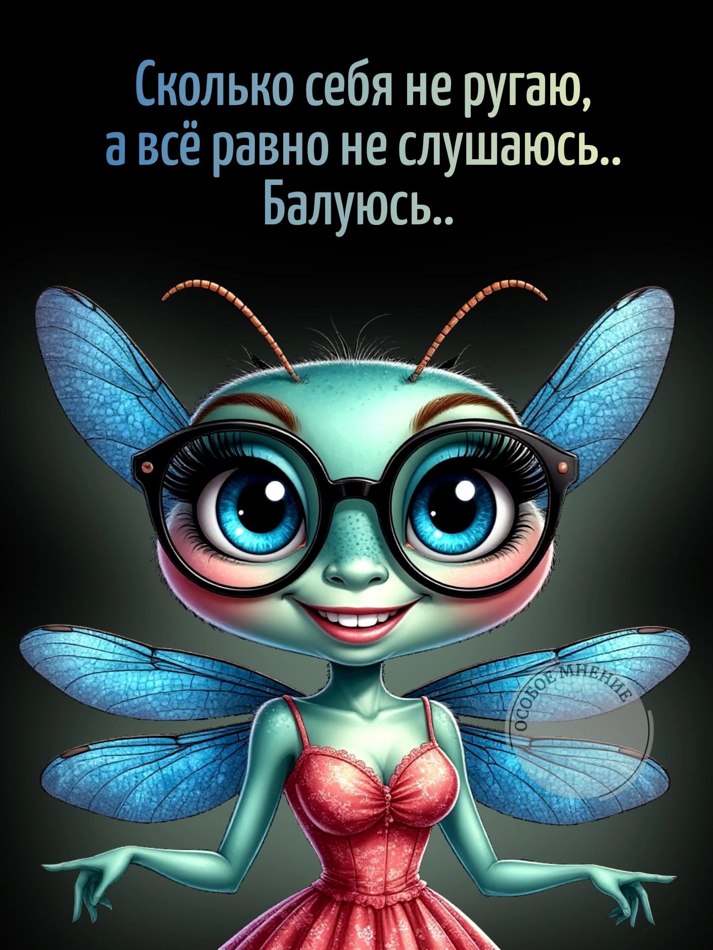 Сколько себя не ругаю, а всё равно не слушаюсь.. Балуюсь..