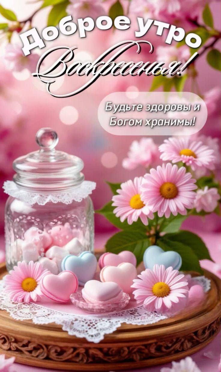Доброе утро Вооскресенья! Будьте здоровы и Богом хранимы!