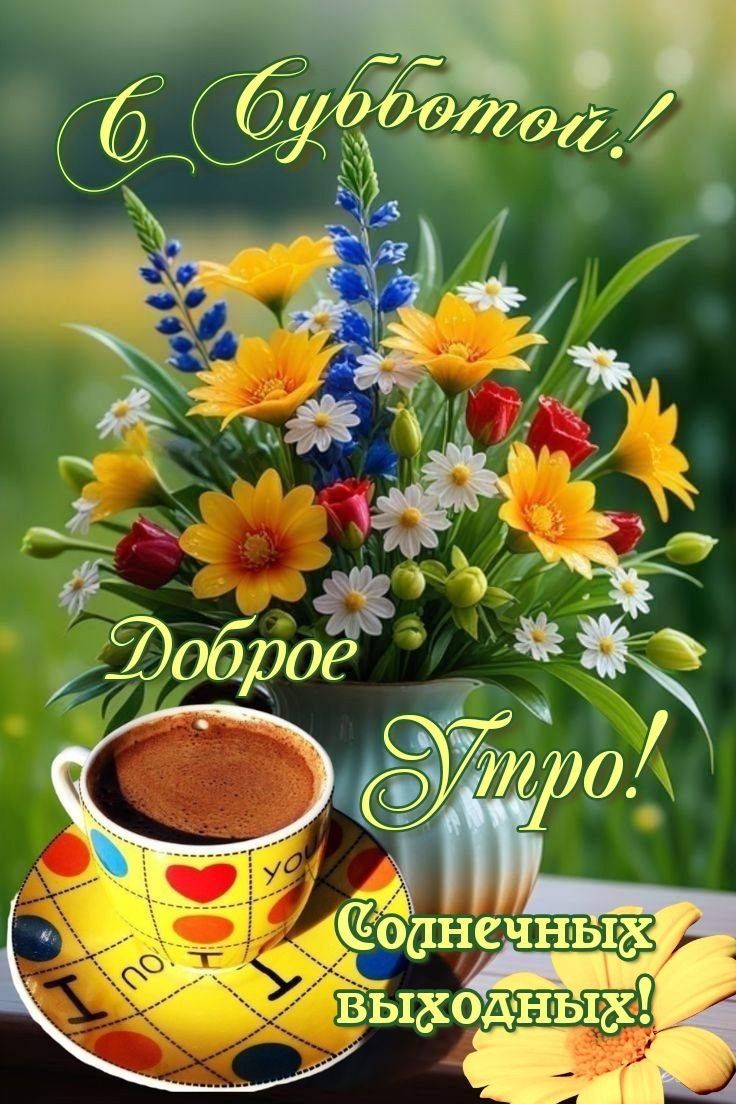 С Субботой! Доброе Утро! Солнечных выходных!