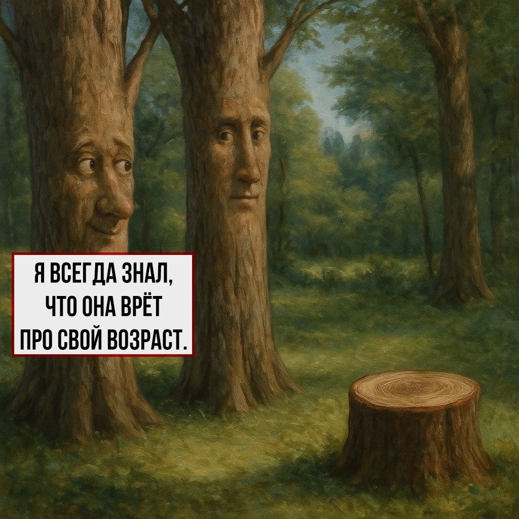 Я всегда знал, что она врёт про свой возраст.