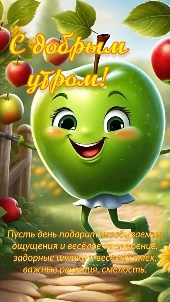 С добрым утром!
Пусть день подарит незабываемые ощущения и весёлое настроение, задорные шутки и весёлый смех, важные решения, смелость.