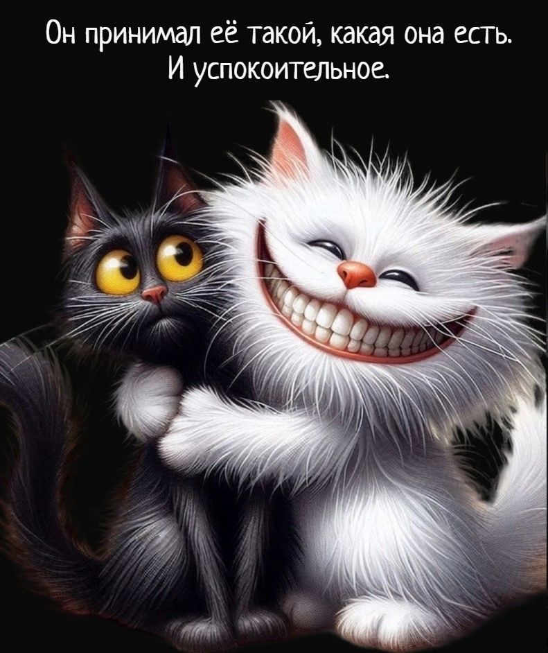 Он принимал её такой, какая она есть. И успокоительное.