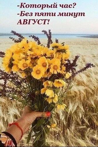 - Какой час?
- Без пяти минут АВГУСТ!